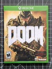 Xbox One Doom Custom Case NO Game No Manual