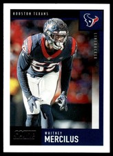 2020 SCORE WHITNEY MERCILUS #92 HOUSTON TEXANS 2202