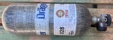 DRAGER GRAY AIR TANK 4500 PSI 310 BAR WITH VALVE """READ"""