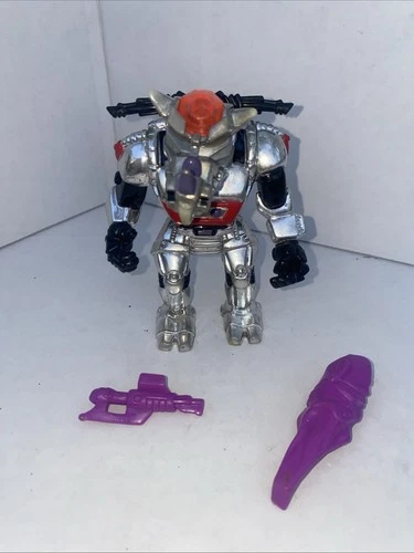 Teenage Mutant Ninja Turtles - Robotic Rocksteady  Complete TMNT 1993 Vintage