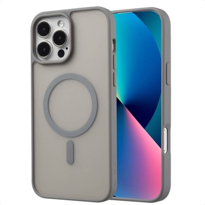 imoshion Color Guard Back Cover mit MagSafe Apple iPhone 13 Pro Max - Grau