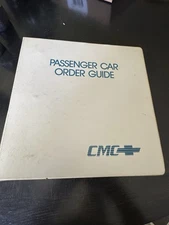 1991 Chevrolet Car Order Guide Dealer Album RPO Codes Options