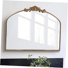Antique Mirror,Gold Traditional Vintage Ornate Baroque 30"L x 36"W Retro-gold