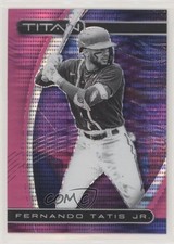 2021 Panini Chronicles Titan Pink Pulsar Prizm Fernando Tatis Jr #12 0o80