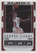 2020 Panini Contenders Draft Picks Variation Campus Ticket Paul George #19 3wa