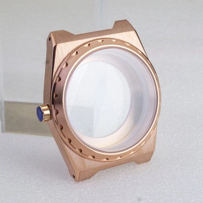 Luxury Steel Watch Strap for VC222 25.6mm Two Tone Rose Gold Silver MOD Bracelet