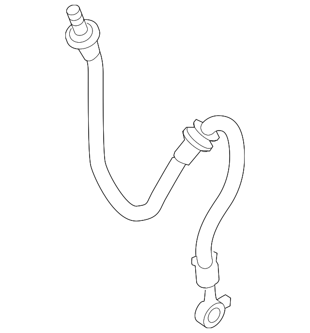 Genuine Nissan Brake Hose 46210-3TA0B