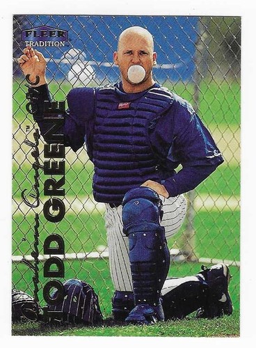 1999 Fleer Tradition Todd Greene #179 card