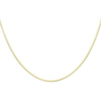 "FischgräTen Halsketten 2.5Mm 24\" Lange Edelstahl Snake Chain Halskette Gold"