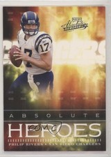 2007 Playoff Absolute Memorabilia Heroes 76/100 Philip Rivers #AH-16 3p5