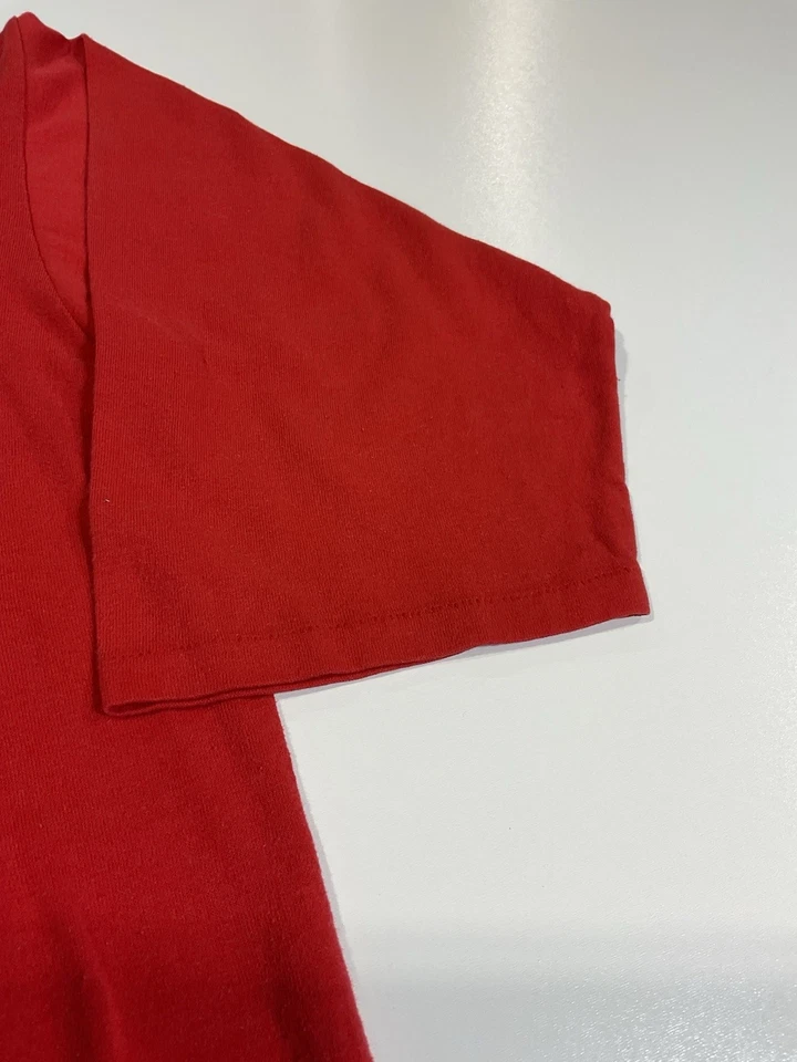 Vintage Snoopy Too Cool Sleep T Shirt Sz L Single Stitch Faded Distressed 70s - Image 4 of 4