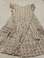 Love Shack Fancy white dresses w/flowers 3-4Y