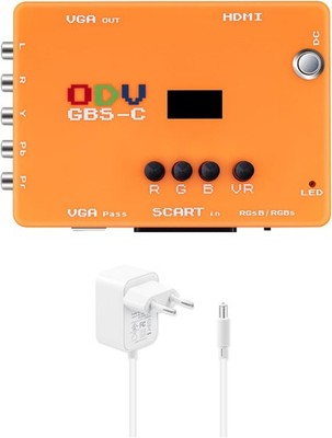 Mcbazel ODV-GBS-C HDMI VGA Konverter für Retro Gaming Konsole, 3 Ports, 720p