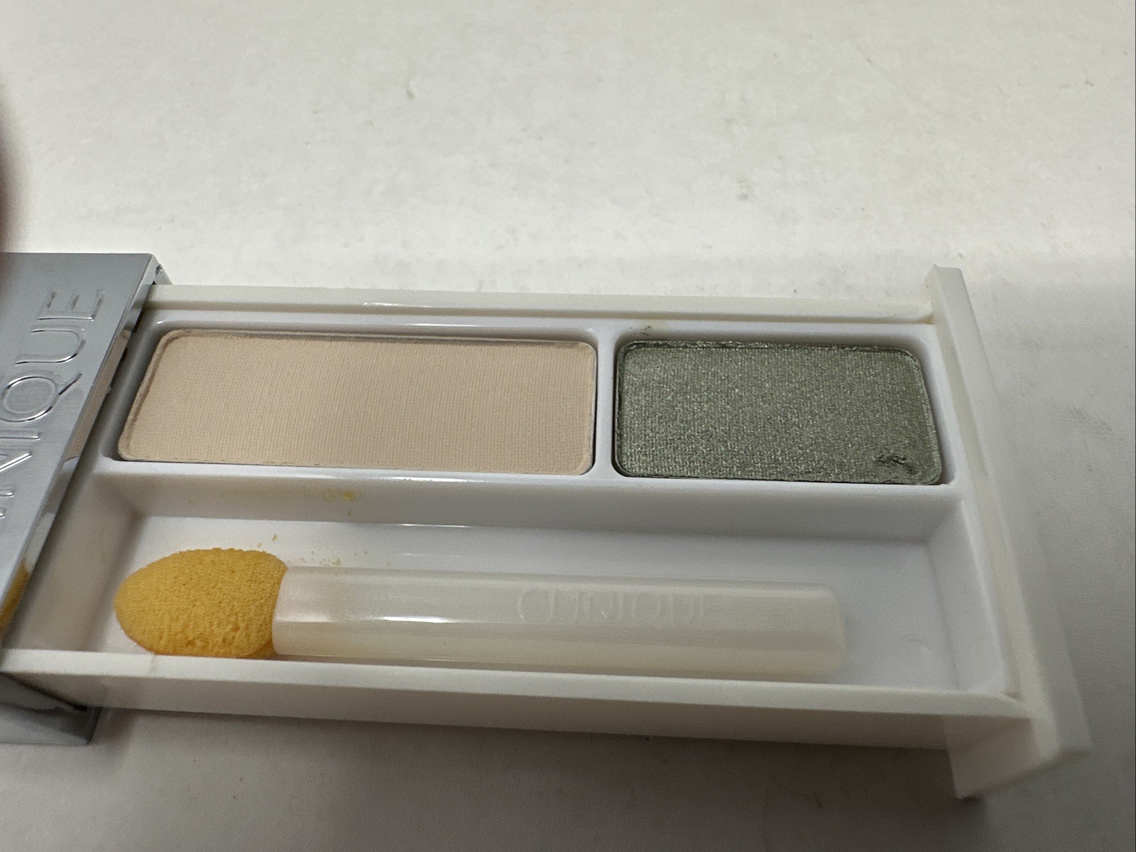 Clinique Colour Surge Eye Shadow Duo Sparkling Sage French Vanilla .07 ...