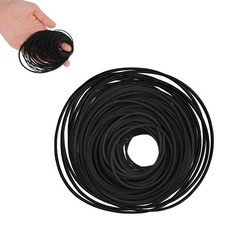 50 Pcs Flat Rubber Belts Cassette Recorder Repair CD VCR DVD Drive 1.57-5.31 in