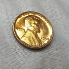 1942 Proof Lincoln Wheat Cent Bright Red Unc. Bag Marks Mintage 32,600