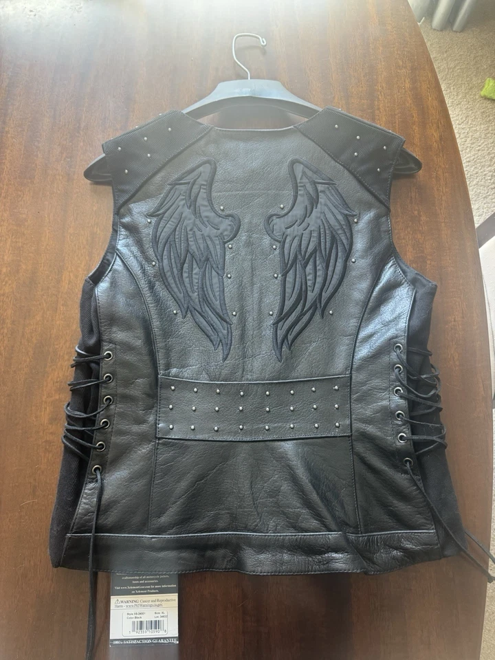 Women’s Leather Vest - Image 2 of 4