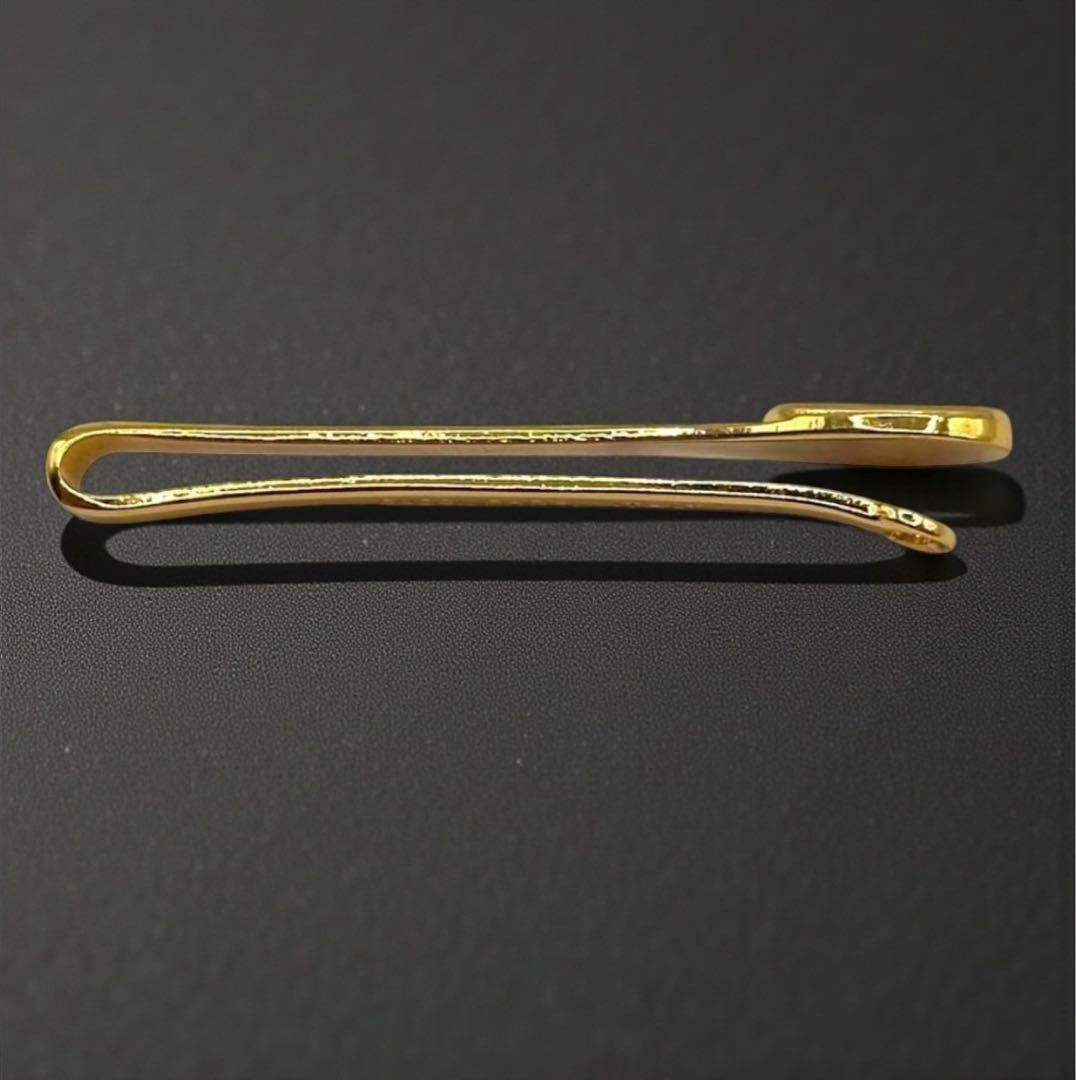 GUCCI Tie Pin GG Logo Interlocking Excellent Condition thumbnail 4