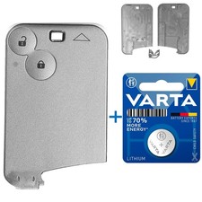 2 Tasten Schlüssel Karte Gehäuse Batterie für Renault Laguna Espace Vel Satis