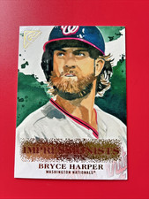 2018 Topps Gallery  Impressionists Bryce Harper #I-7 plus 2020 Topps T206 Harper