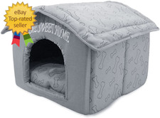 Portable Indoor Pet House   Perfect for Cats  Small Dogs Easy to Assemble