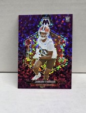 JAMARI THRASH 2024 Mosaic NO HUDDLE PURPLE PRIZM ~ Browns RC #'d /50