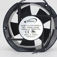 I PCS Fan sA17251V2HBT-S AC 220V 38/36W 17251 17cm 2 Wire