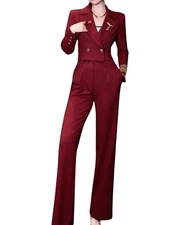 Brc By Burryco 2Pc Blazer & Pant Set Women's  4