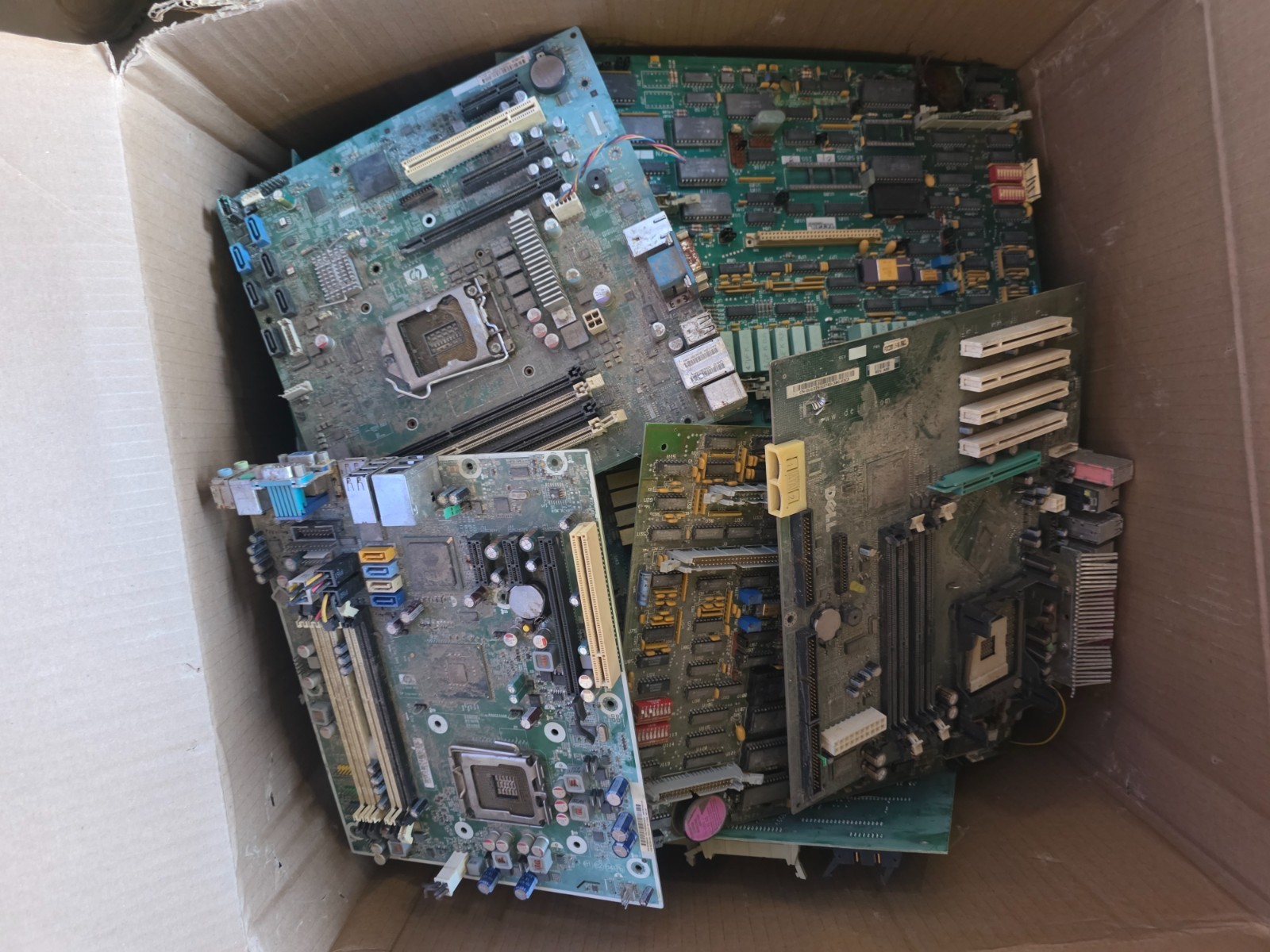 400 lbs Scrap Gold Motherboard Computer Cards Scrap Gold Precious Metal Recovery