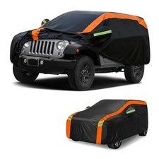 Car Cover for Jeep Wrangler 4 Door JL JK TJ YJ 2007-2026 Jeep Wrangler 4 Door