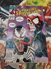 Amazing Spider-Man #347 Newsstand VG/FN Larsen Venom Cover Vintage Marvel 1991