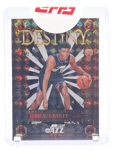 Ace Bailey 2025-26 Topps Chrome Destiny White Geometric Rookie RC 2/2 #D-5 Q0902