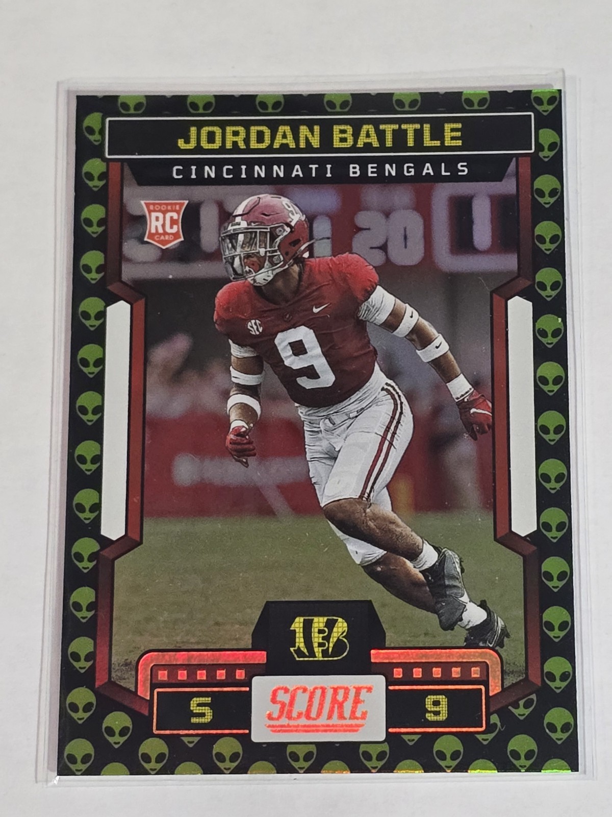 Jordan Battle Panini Score #386 Extraterrestrial