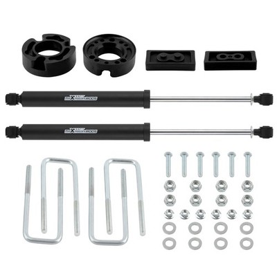 2 1/2'' Lift Kit For Ford F150 F-150 2WD 4WD 2004-2008 Shocks + Blocks