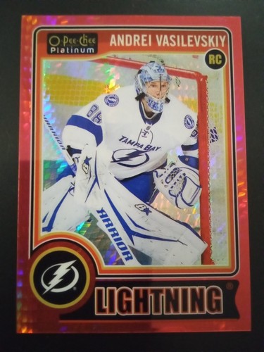 Andrei Vasilevskiy [Red Prism] #166 2014 O-Pee-Chee Platinum card
