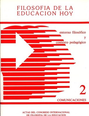Entorno filosofico y contexto pedagogico 2 Actas del congreso internacional de f