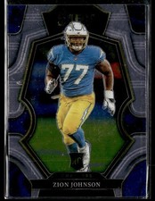 2022 Panini Select #156 Zion Johnson RC Football Card 2903B