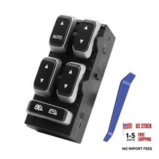 Master Power Window Switch Driver Side 8 Pins 3 Pins Compatible with 2003