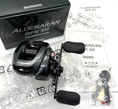 Shimano 12 ALDEBARAN BFS XG Left Handed Baitcasting Reel w/Box From JAPAN ''MINT''