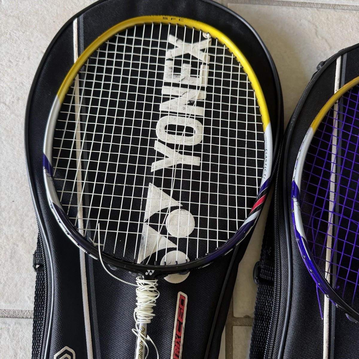 YONEX NanoSpeed 9000 Badminton Racquet Set Isometric Head Shape