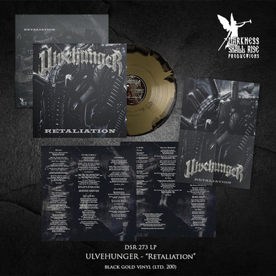 Ulvehunger - Retaliation Gold Black Vinyl Edition (2024 - EU - Original)