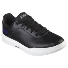 Mens Skechers Relaxed Fit: Go Golf Drive 5 Black/ White Athletic Shoes