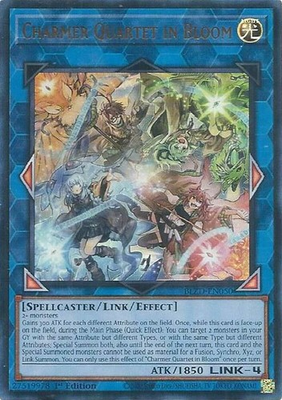 #ad Yugioh Charmer Quartet in Bloom BLZD EN050 Ultra Rare 1st Edition Near Mi $3.36