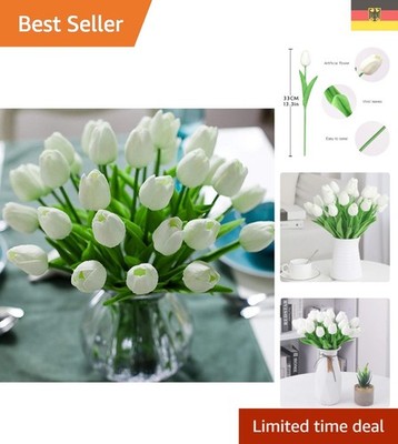 Tulpen Künstlich Wie Echt Künstliche Tulpen Blumen Latexmaterial Real Touch