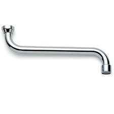 Schläfer | Bec de Rechange Pivotant en S pour Robinet Mural Cuisine 3/4 x 25cm
