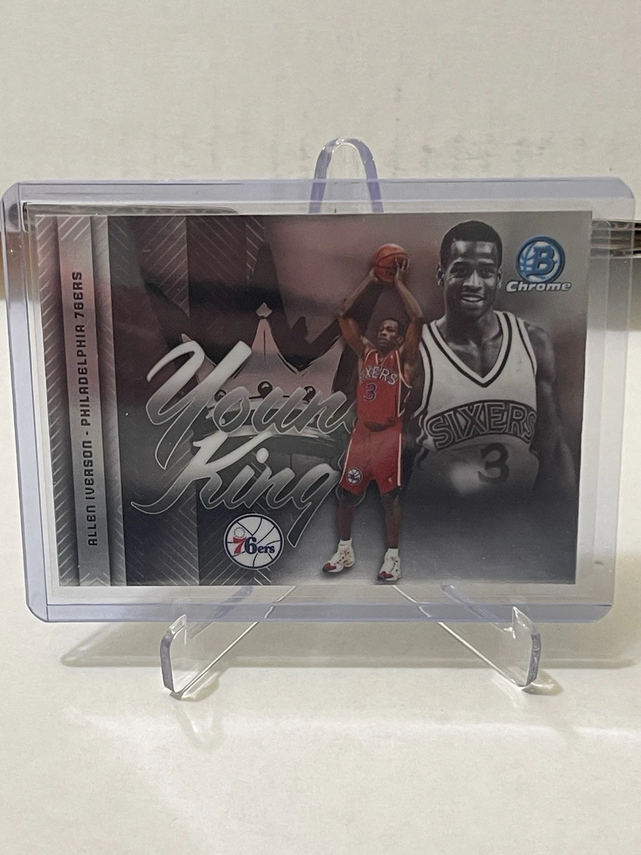 Bowman Allen Iverson Philadelphia 76ers Basketball Sports Trading