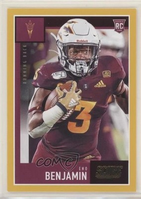 2020 Score Rookies Gold Eno Benjamin #380 Rookie RC 00fr