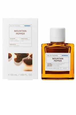 Korres Mountain Pepper Eau de Toilette Spray 50 ml Damenduft Zitrusduft