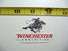 WINCHESTER AMMUNITION SMALL STICKER DECAL HUNT HUNTER HUNTING WILDLIFE