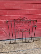 86cm Metal Garden Gate Wrought Iron, Path Gates, Panel 